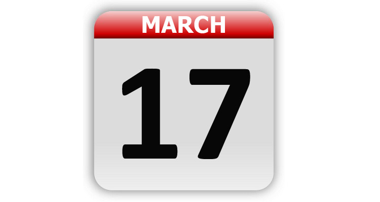Calendar icon showing March 18 for Today in History post